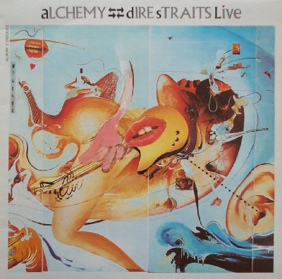 Mark Knopfler Dire Straits peint sur disque vinyle Encadré et prêt à  accrocher. Art du disque vinyle -  France